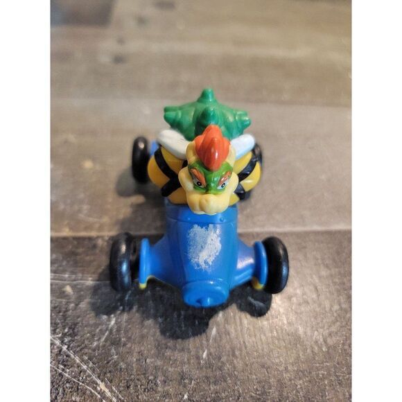 McDonald's Nintendo Mario Kart 2014 Bowser toy figure car - Picture 2 of 5